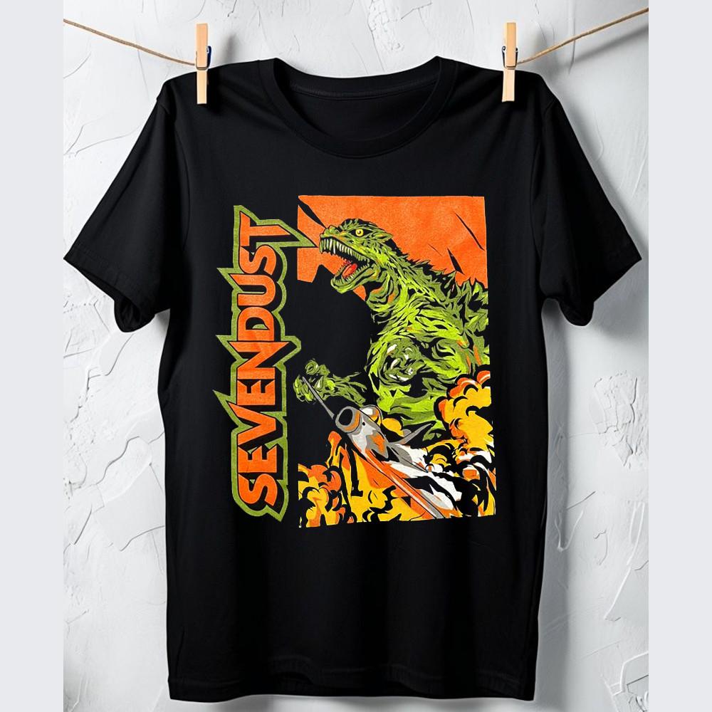 Sevendust Poster Band Tour Shirt Black Unisex S-5XL 1J0683 Unisex T-Shirt S