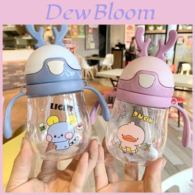 Cartoon Style Children's Drinking Cup With Straw Leak-proof And Durable Ideal For Home And Outdoor Use 370ml)