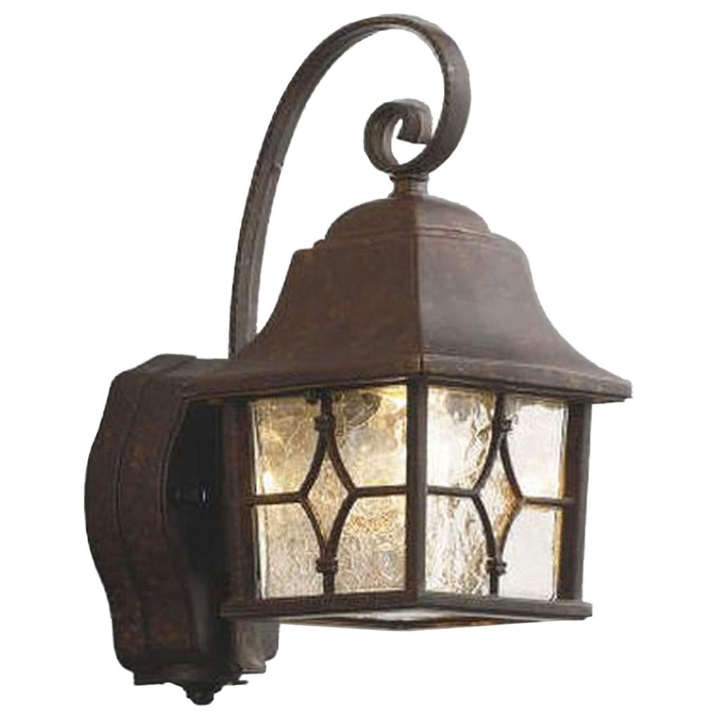 Koizumi Lighting AU42402L Waterproof Bracket with Motion Sensor (60W Incandescent Equivalent) Antique Color
