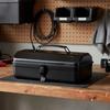 Metal Construction Portable Tool Case Large Capacity Handheld Hardware Chest for Homeowners,