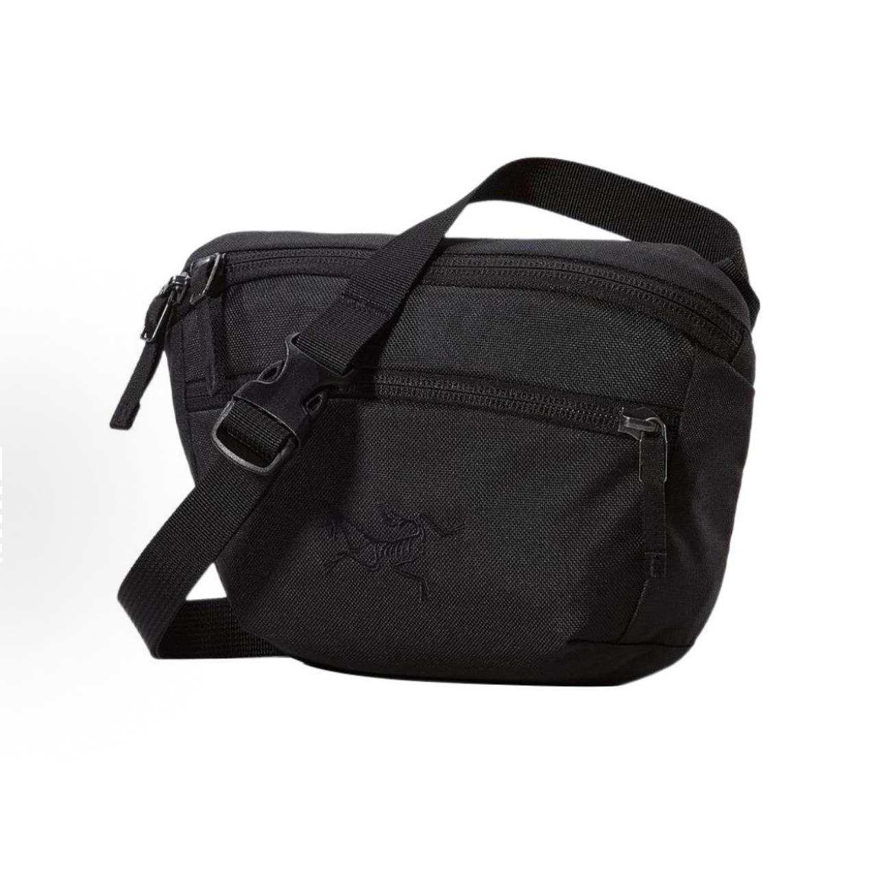 [Pre-Owned] Mantis Red Fabric Waist Bag Chest Bag Black Hardware - Unused #1OTH680 ONE SIZE