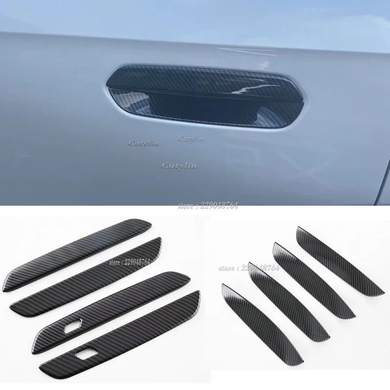 For BMW X1 U11 2024 Piano Black Side Door Handle Bowl Cover Trim Door handle Sticker Moulding Accessories Car Styling