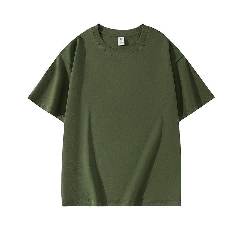 220g Casual Loose Fit Short Sleeve T-Shirt, Available in 20 Colors – Unisex Trendy Hong Kong Style
