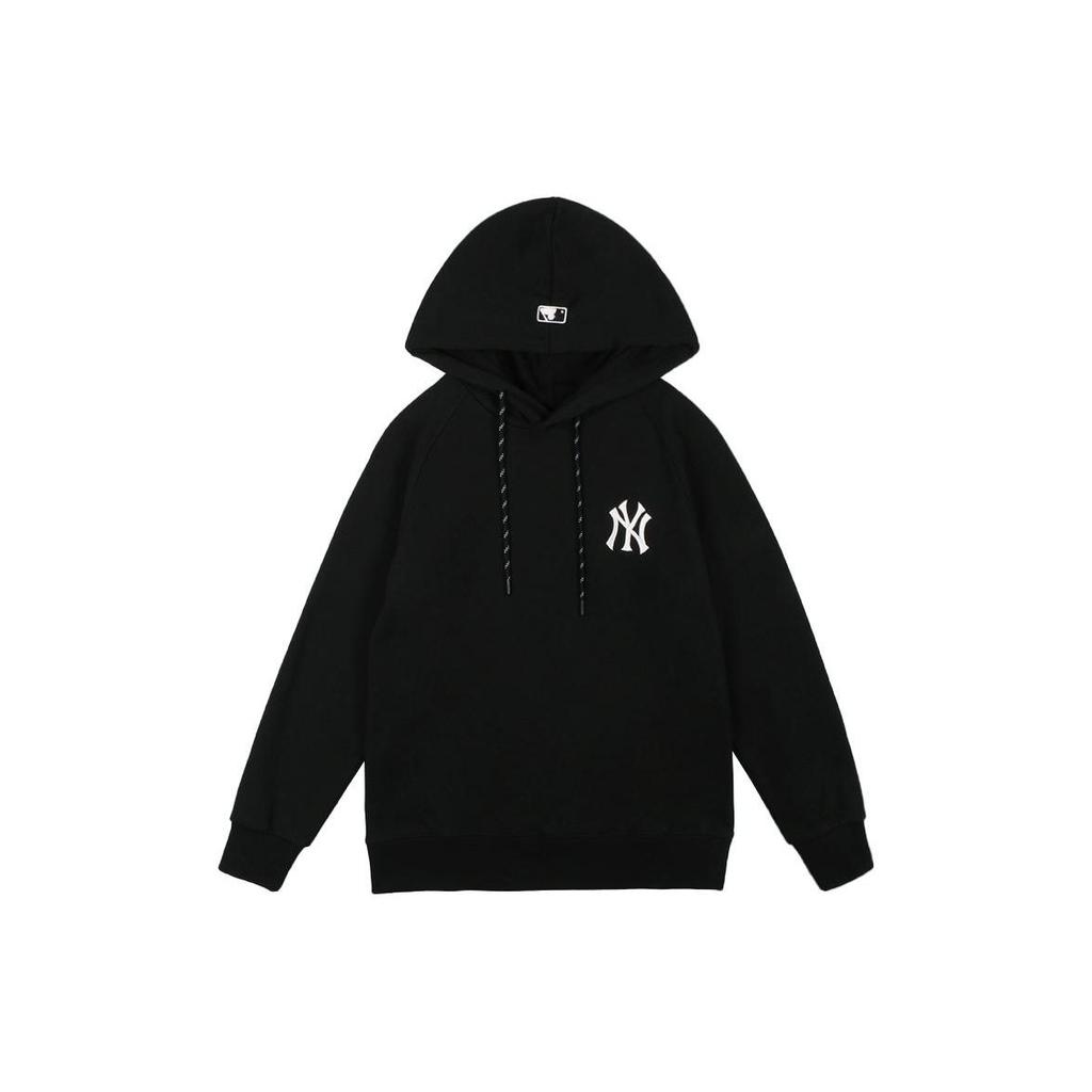 MLB New York Yankees Logo Print Casual Hoodie Unisex hoodies Black 31HD05111-50BKS