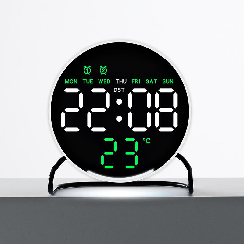 A Desktop LED Clock, A Multi-functional Timepiece Digital Timepiece with Alarm Clock Function and Night Light