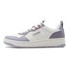 Li Ning Fashionable Versatile White Sneakers With Thick Sole Women Sneakers Purple AGCT472-4
