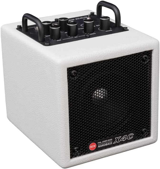 

Phil Jones Bass PJB Nanobass X4C White Professional Compact Bass Amplifier [Outlet]