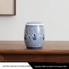 Moisture-Proof Jade White Porcelain Tea Caddy - High-Grade Sealed Ceramic Storage Jar with Custom Logo