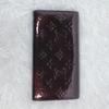 Used Louis Vuitton Vernis Portefeuille Sarah Monogram Burgundy Red Long Wallet