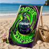 Custom Name Beetlejuice Horror  Beach Towel Microfiber Beach Towel, Lightweight and Quick-Dry, for Summer Travel, Swimming Pool Gift