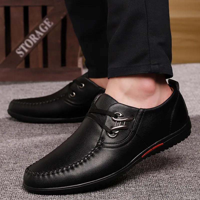 Zapatos de cuero Para hombre Primavera y verano Casual Fondo suave  Superficie suave Zapatos juveniles para hombres Zapatos transpirables para  hombres comprar a buen precio — entrega gratuita, reseñas reales con fotos —
