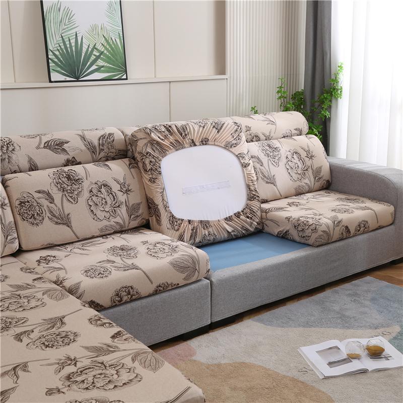 Elastic Sofa Seat Cover for Living Room Soft Couch Cover Full Wrap Backrest Cover Cushion Cover
