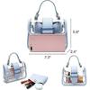 Clear Shoulder Bag Purse 2 In 1 Transparent Crossbody Bag Handbag