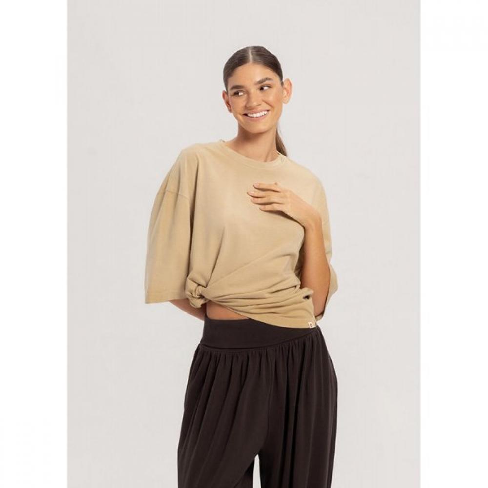 Budhi Mudra OverfiT Half Sleeve T shirT muTed Lime b61003aTs52 G48