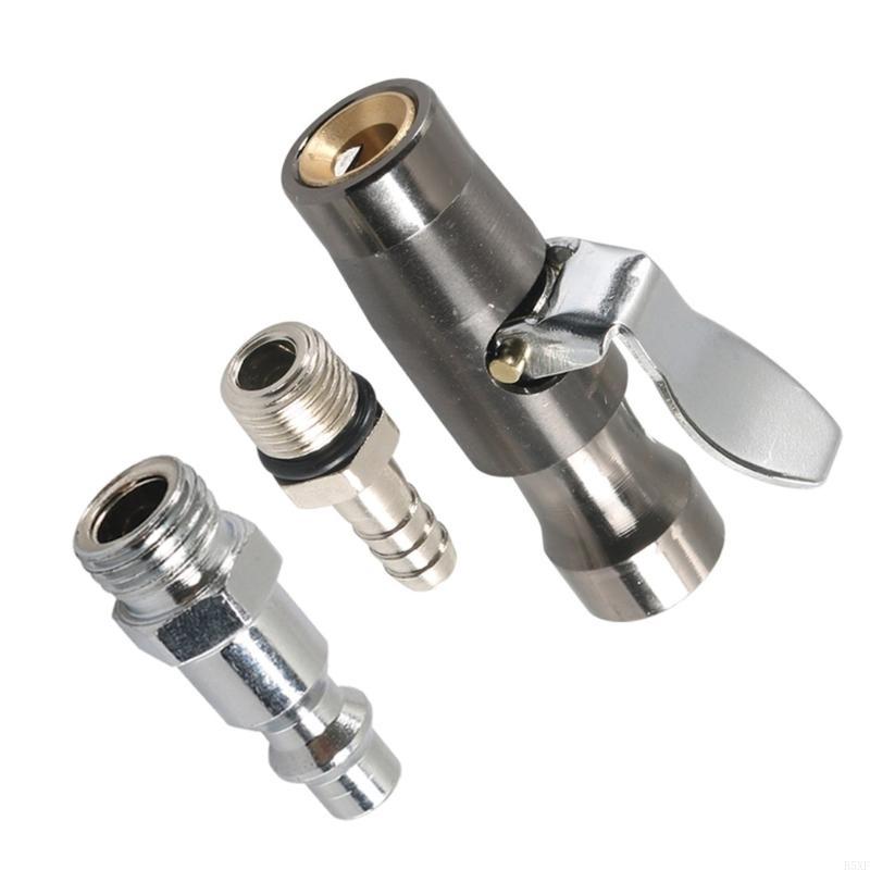 2025 Ny Låse Luftchuck Med Høy Holdbarhet Med 1/4 Tomme FNPT Lukket Design For Dekkpumper & Kompressorer Nei