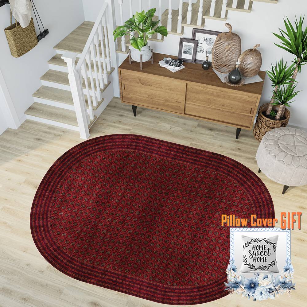 

Mosimoso Home RC1752 Ковер с кожаной подошвой и цифровой печатью