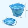 Foldable Multi-functional Sand & Water Bucket: Children's Outdoor Beach and Fishing Toy with Portable Storage