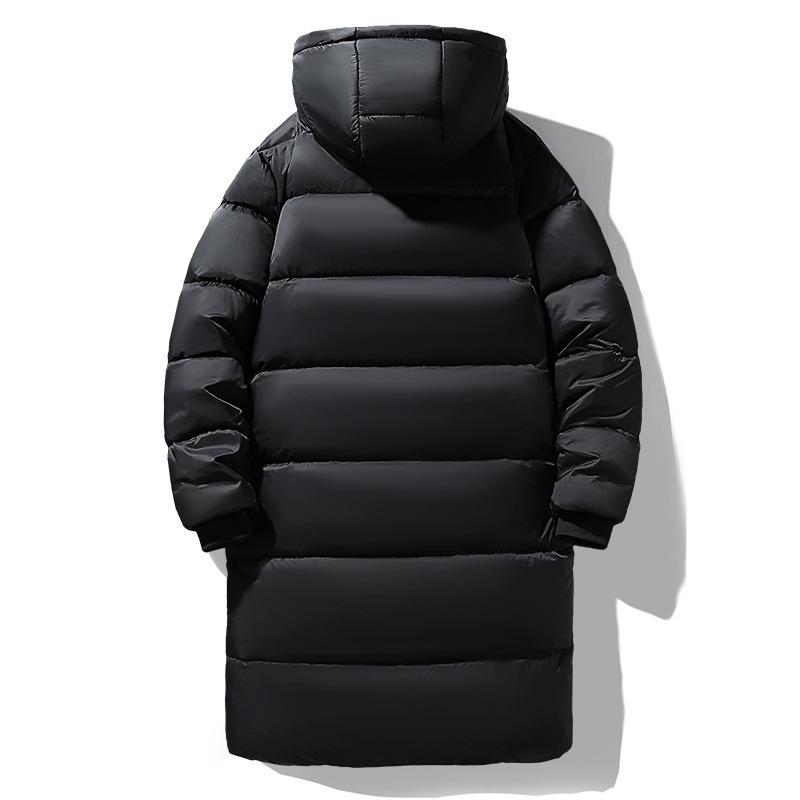 Winter Black Gold Down Jacket for Men and Women Can Be Found In Two National Standard White Duck Velvet