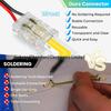 8mm Crystal Head COB LED Strip Solderless Connector: No Dark Area Adapter Plug