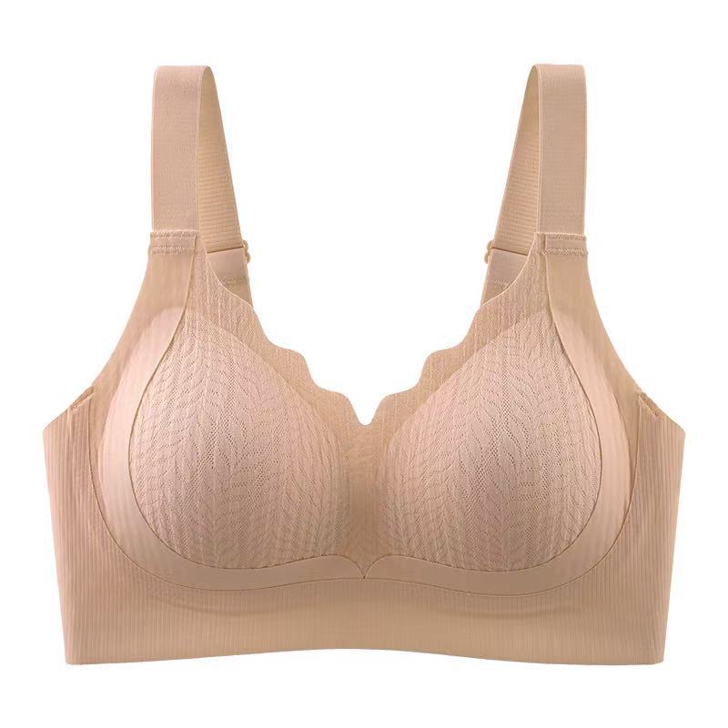 Seamless Bra Women's Soft Support Fixed Cup Bra Women's Gathering Bra Anti-sagging Secondary Breast Bra Bras Without Underwire Push Up Bra