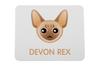 Devon Rex - Mouse Pad by Art-Dog Brand