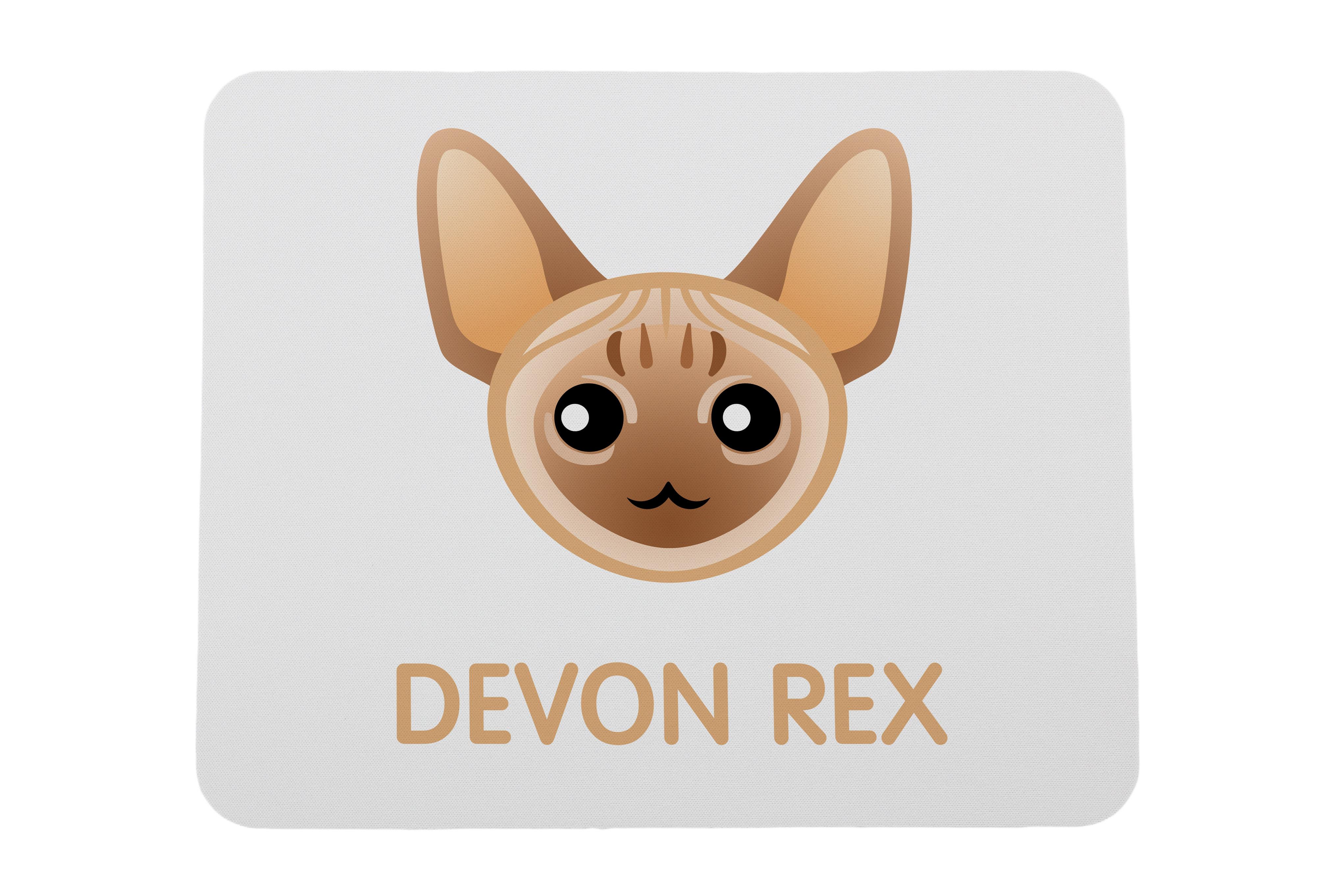 

Devon Rex - mouse pad by Art-Dog brand