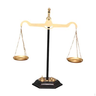Libra Jewelry Display Centerpiece Stand Decorative Tabletop Accessories Desktop Balance Scale Art