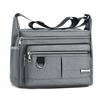 Large Capacity Business Men's Bag Water-repellent Shoulder Bag Commuter Crossbody Bag