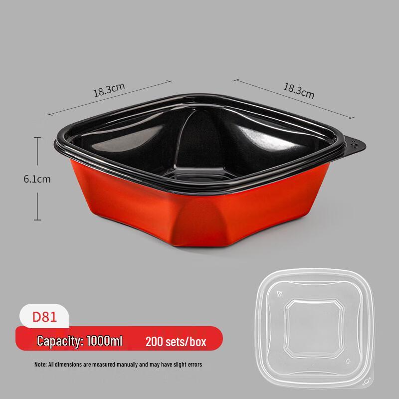 Disposable Food Grade Takeout Container