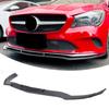 3PCS Front Bumper Lip High Strength ABS Bumper Lip Spoiler Body Kit for CLA-Class C117 Facelift Standard 2016-2019