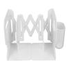 Extendable Bookend Non Skid PP Hvy Duty Decorative   Book Shelf Holder for Desk with Detachable Pen Holder