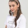 LALA Ethnic Hairband-BEIGE#