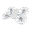 3-Speed 2-in-1 Ceiling Fan Light Dimmable 3-Color Temp Ceiling Fan Light with Remote Remote Control Adjustable