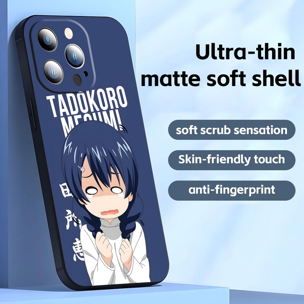 Shokugeki No Soma Handyhülle Für iPhone 16 16e 15 14 13 12 11 Plus Mini Pro Max Weiche schwarze Stoßfeste Hülle