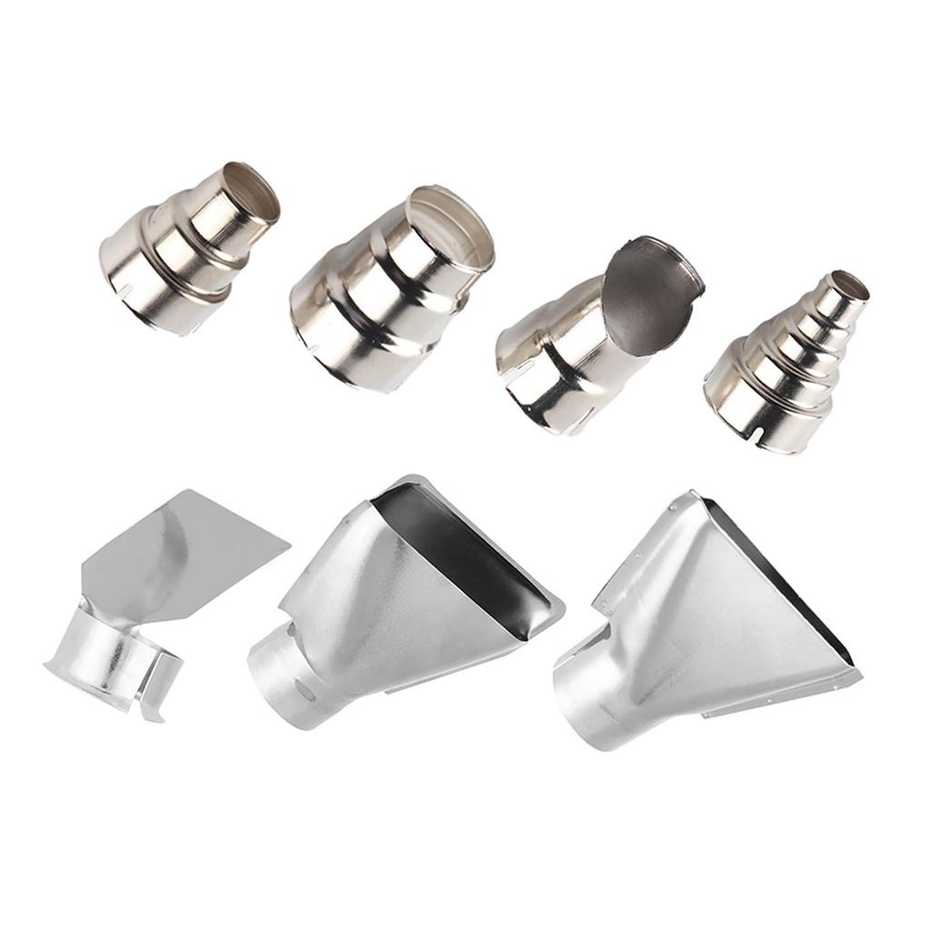 7pcs 35 40mm Heat Gun Nozzles Kit For Hot Air Soldering Station Repair Tool Accessory