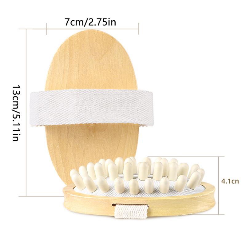 Goldene Seide Sandelholz Schmal Air Bag Kamm Pflege Kopfhaut Kamm Gua Sha Meridian Baggerarbeiten Friseur Werkzeug