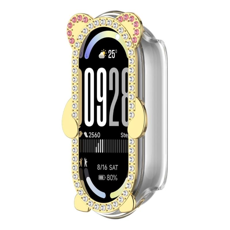 Metal Watch Protector Cover Case for Band 10 Protector Bumper Frame Cover Shell Smartwatch Scratchproof Housing