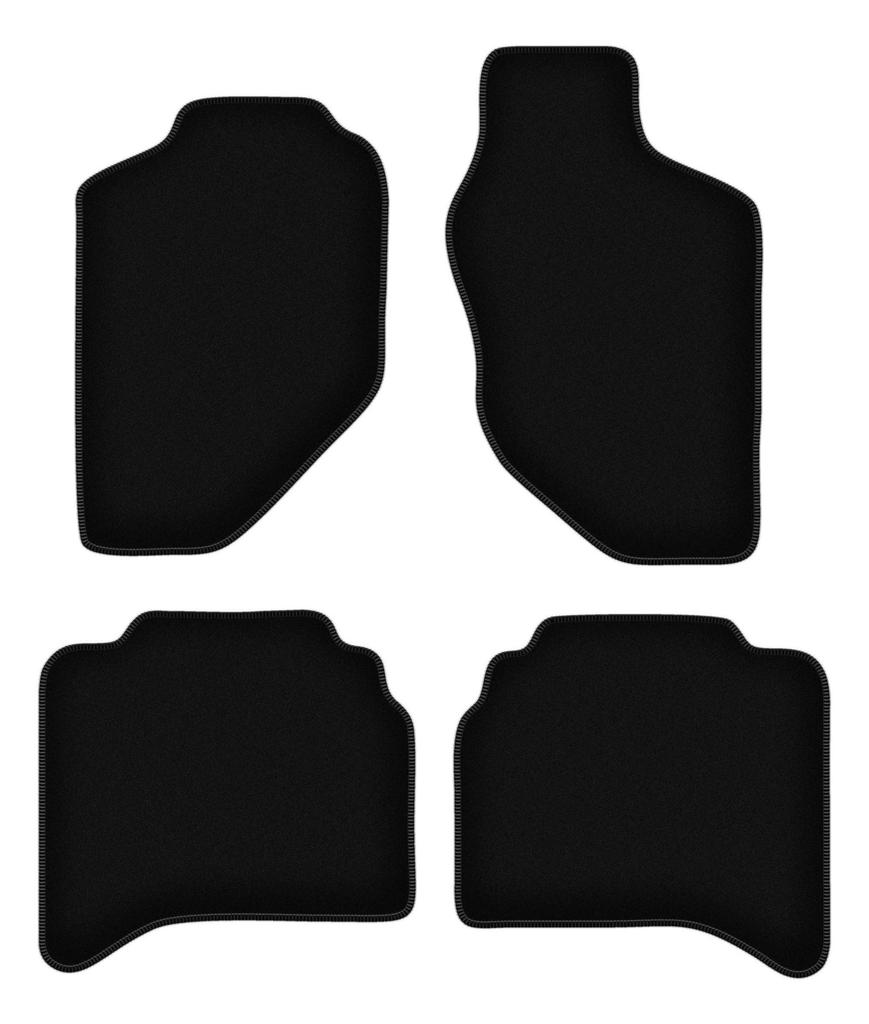 Basic Velour Car Floor Mats, For Opel Frontera B 5-Door (1998-2006)
