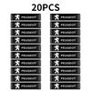 Auto Styling 3D Epoxy Stickers Decals Interior Decoration Accessories for Peugeot 406 207 108 506 307 408 106 107 208 Car Emblem