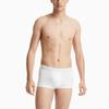 Calvin Klein Jacquard Logo Waistband Low Rise Fitted Boxer Briefs Men Underwear White NB2974-100