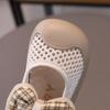 Summer hollow-out fly-woven mesh baby sandals, toddler walking shoes for girls, infant sandals for baby girls.