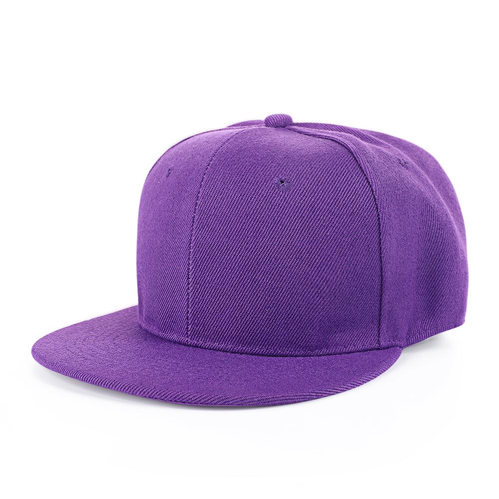 Spring/Summer Trendy Unisex Polyester Flat Brim Hat with Embroidered Logo - European & American Style