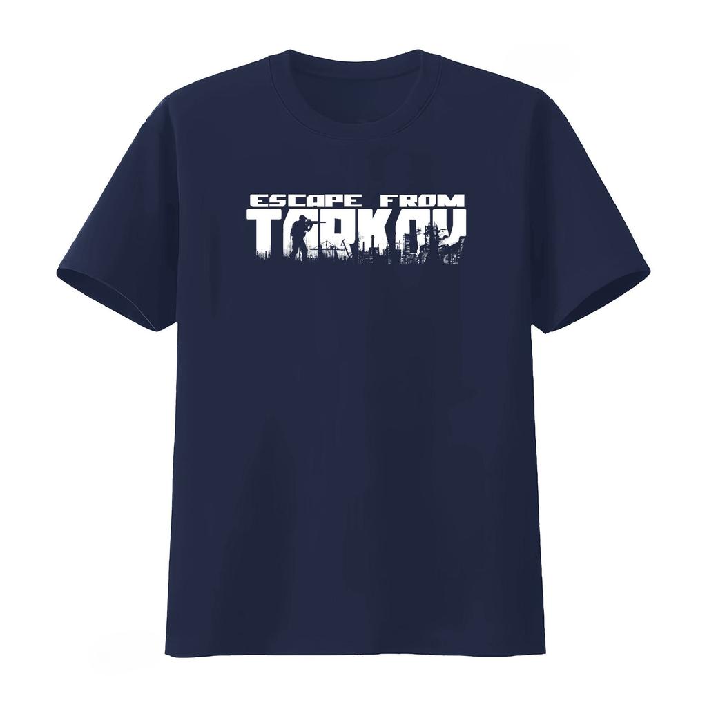 Escape From Tarkov Logo Vintage T Shirt Retro Style Comfortable Fit Perfect for Gamers Unisexs Clothing Women 2026 Summer T Shirt