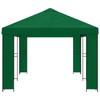 Garden Pavilion 6 X 3 M Green Polyester and Steel 190