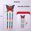 Cartoon Plastic Eagle Kite 33*88cm Flying Bird Kites New Large Eagle Kites  Children Gift
