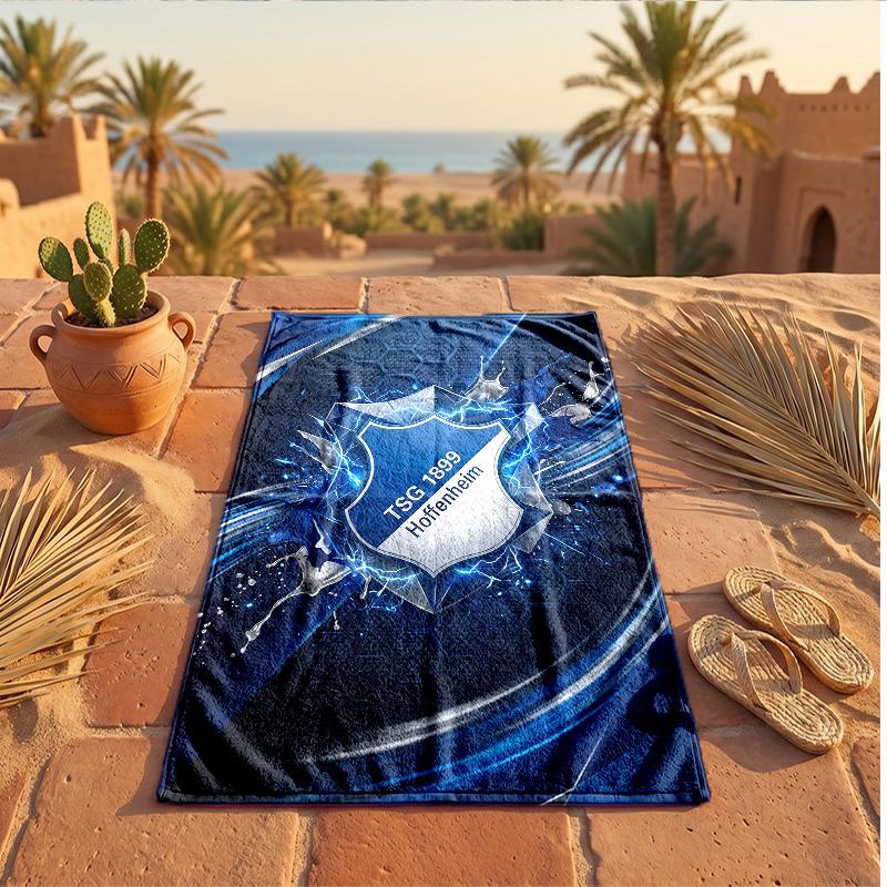 TSG Hoffenheim FC Print Microfiber Beach Towel Quick Dry Absorbent Large Towel For Beach Swimming Travel