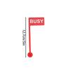 Monitor Busy Flag Signs Fun Office Gift Busy/On Call/Back Off Signs, Fun Desk Accessories, Suitable For Home Office