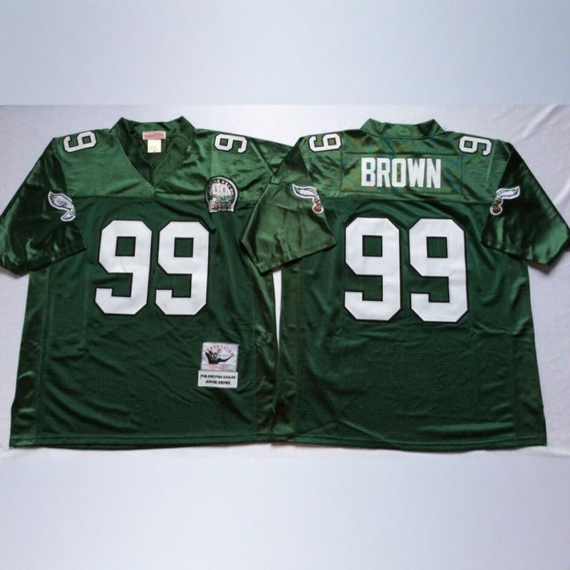 Retro Philadelphia Eagles NFL Football Jersey 2026 Style Embroidered Ness Fan Wear Men