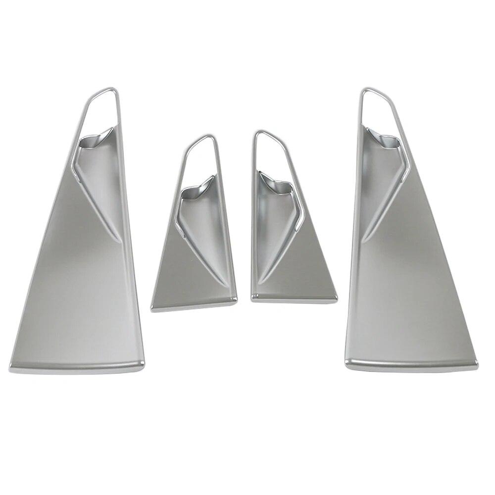 

Для Volkswagen VW ID.4 ID4 2022 2023 внутренняя часть автомобиля ремонт внутренняя ручка двери чаша панель крышка отделка наклейка против царапин Matte Silver