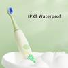Children Sonic Electric Toothbrush for Kids Rechargeable Smart Timer 4 Modes Tooth Brush Cartoon Pattern With Replacement Heads